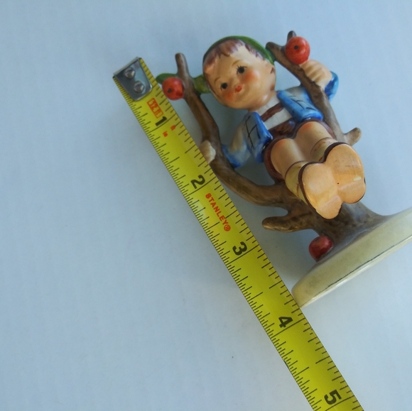 Apple Tree Boy Vintage Figurine Hand Painted - Picture 9 of 13